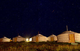 Tourist ger camp